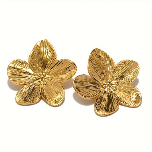 Large Flower Studs