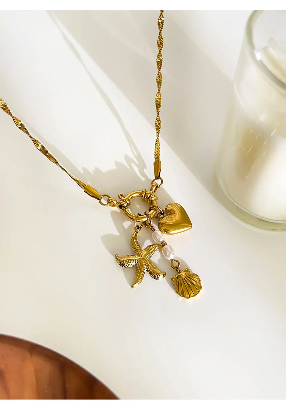 Beachside Starfish Necklace