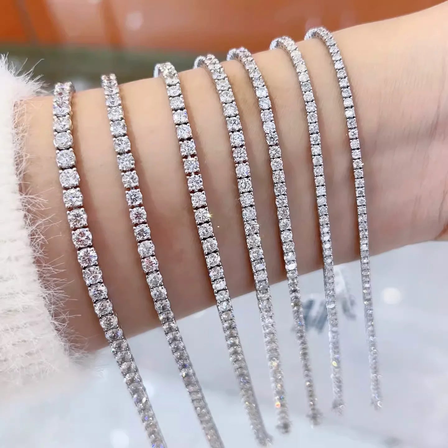 Après & Co. Moissanite Tennis Bracelet