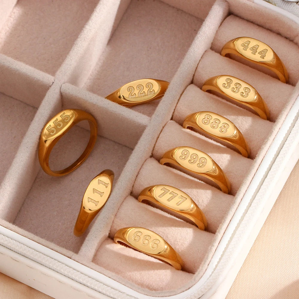 Angel Number Rings