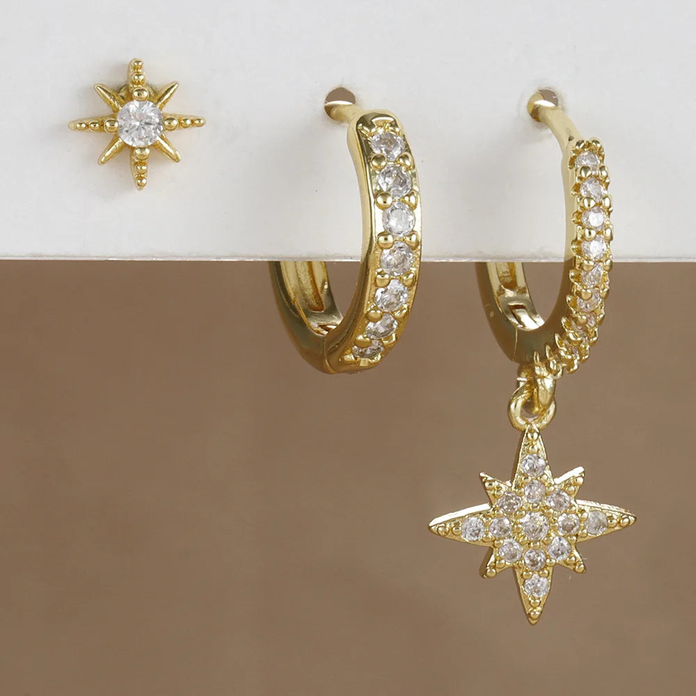 North Star Earrings